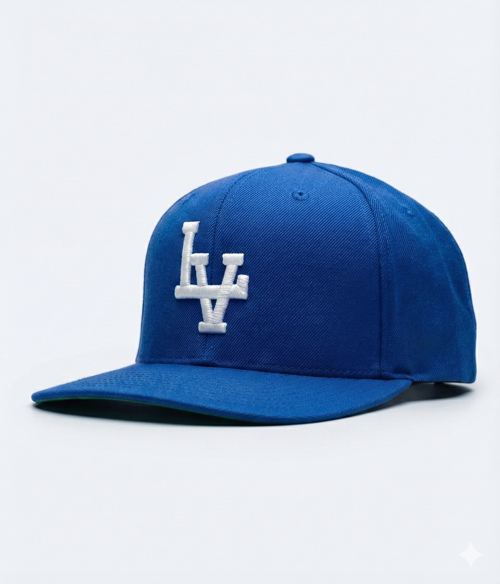 LV Signature Snapback - White / Blue