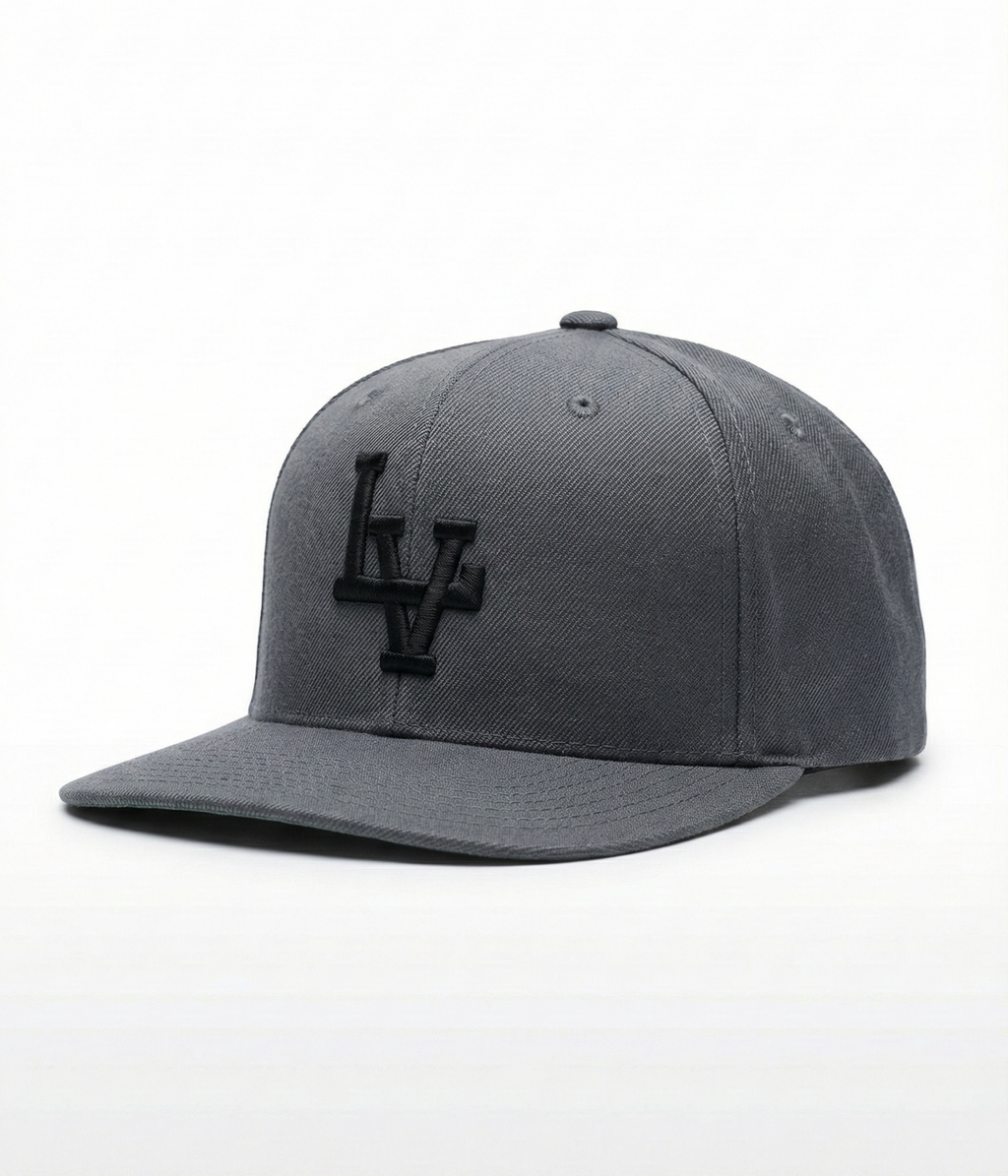 LV Signature Snapback - Black / Gray
