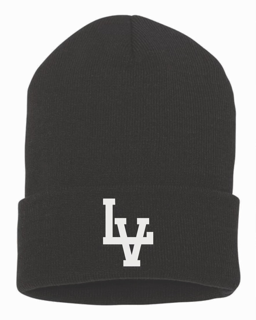 LV Signature Beanie - Black / White