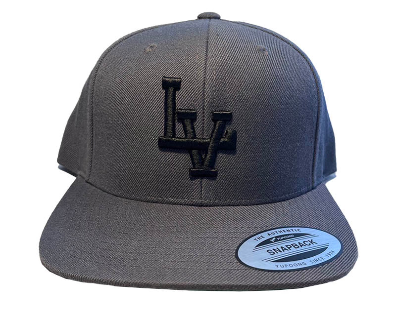 LV Signature Snapback - Black / Gray