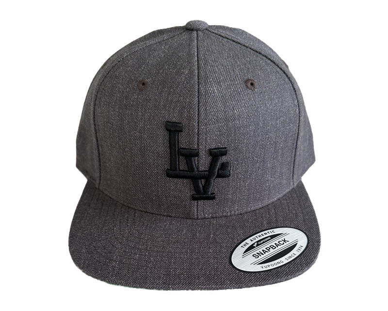 LV Signature Snapback - Black / Dark Heather Gray