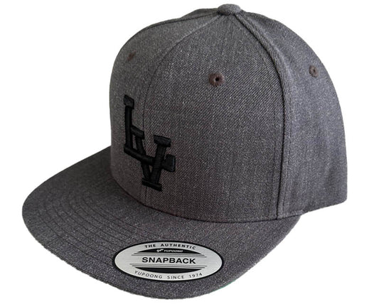 LV Signature Snapback - Black / Dark Heather Gray