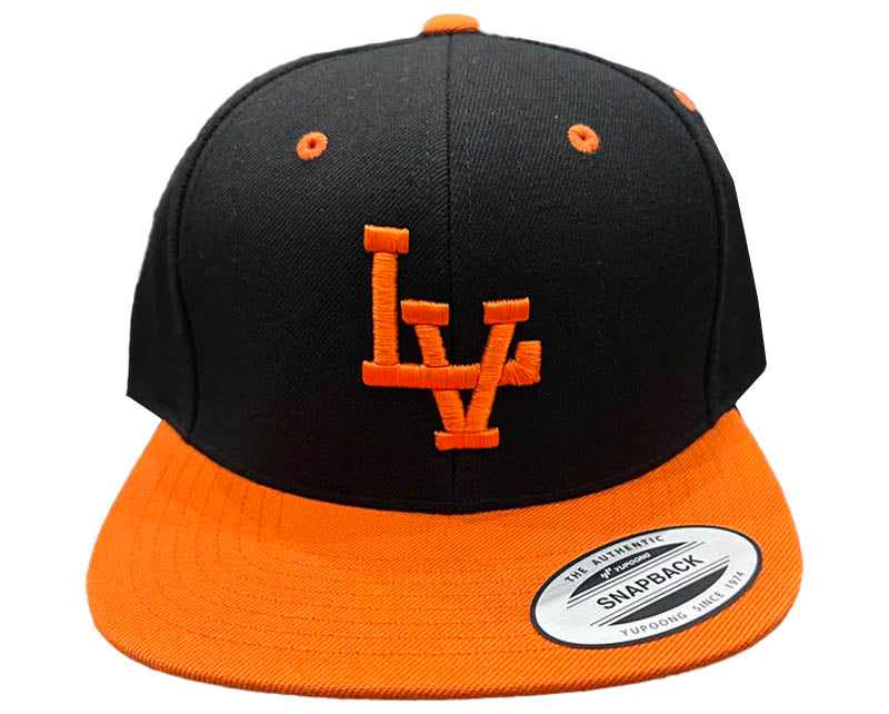 LV Signature Snapback - Orange / Black