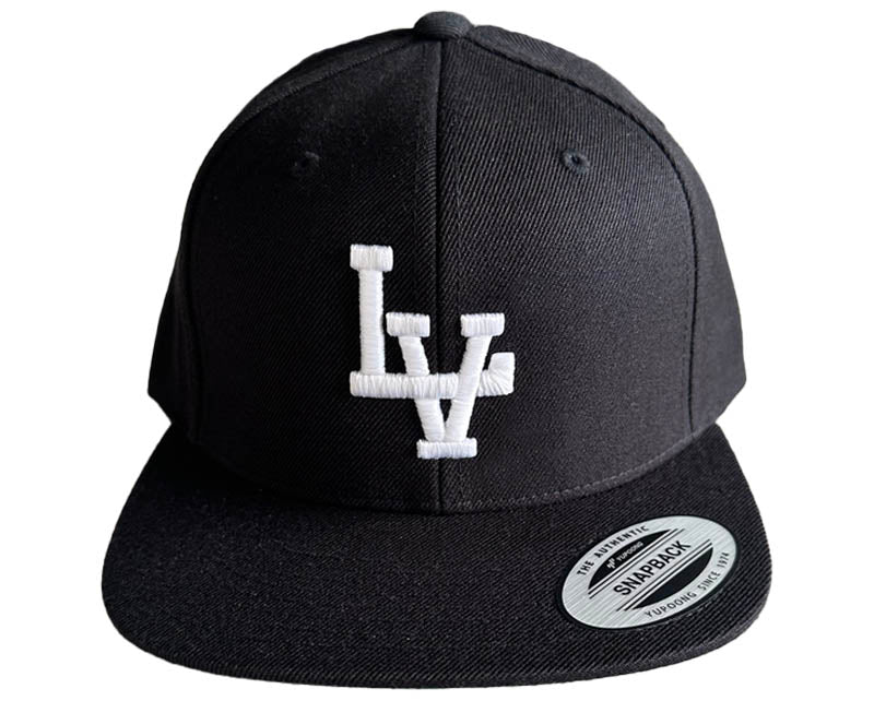 LV Signature Snapback - Black / White