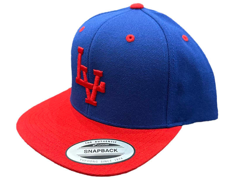 LV Signature Snapback - Red / Blue