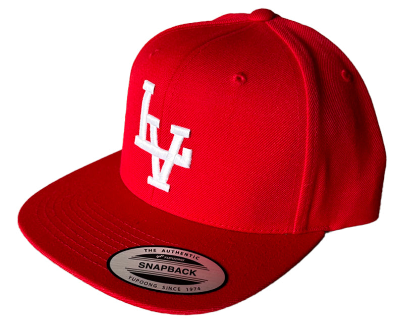 LV Signature Snapback - White / Red