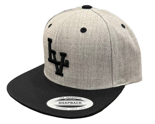 LV Signature Snapback - Heather Gray / Black