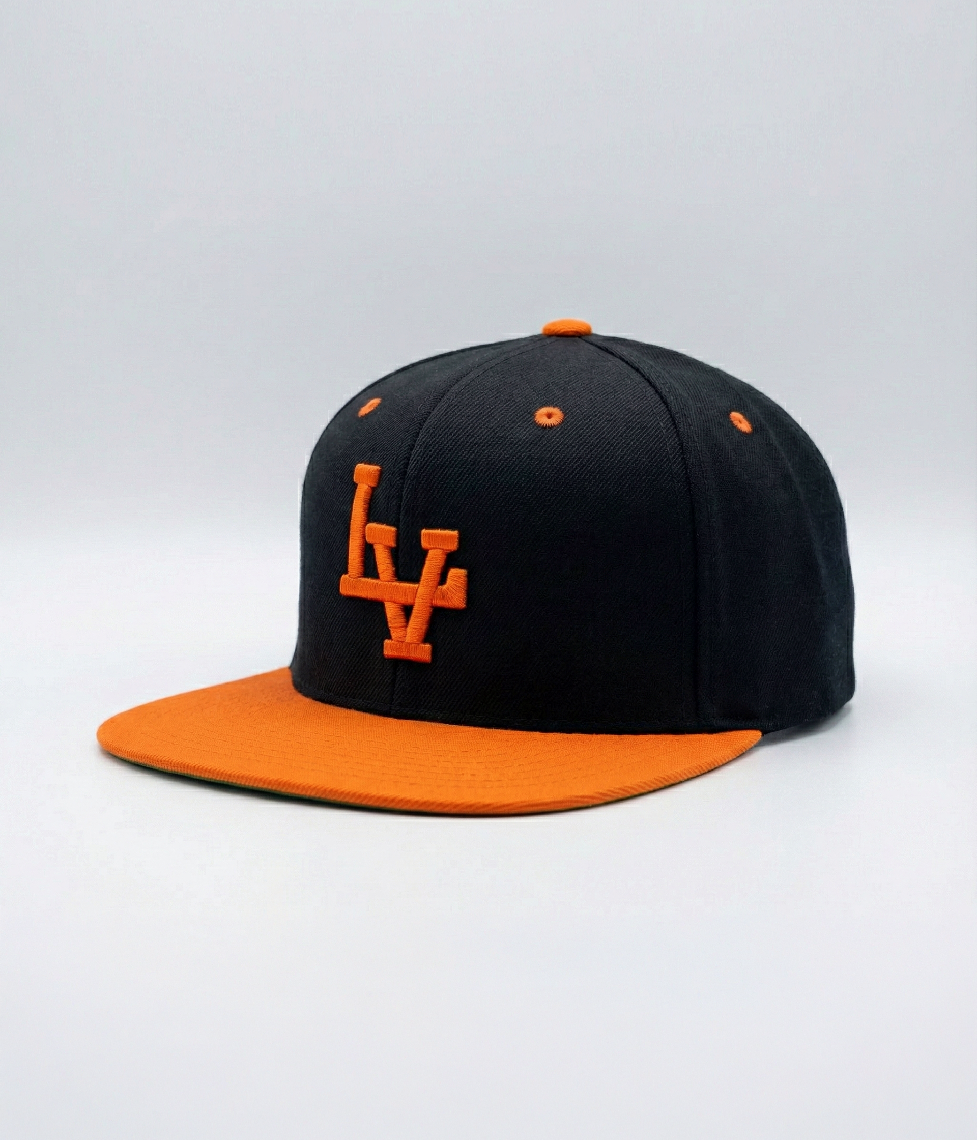 LV Signature Snapback - Orange / Black