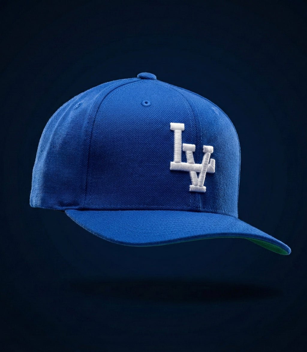 LV Signature Snapback - White / Blue